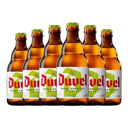 Cerveza Duvel Moortgat Hop Tripel Malt — Triple Malta Botellín Tercio 33 cl (Caja de 6 unidades)