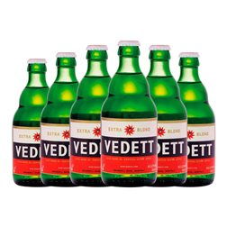 Cerveza Duvel Moortgat Vedett Botellín Tercio 33 cl (Caja de 6 unidades)