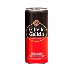Estrella Galicia Beer 33 cl Can (Pack of 24)