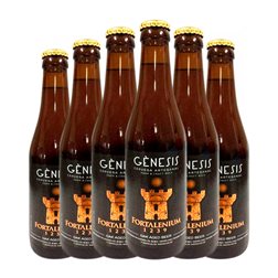 Cerveza Génesis Fortalenium 1239 Botellín Tercio 33 cl (Caja de 6 unidades)