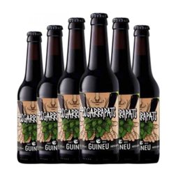 Cerveza Guineu Esgarrapats Botellín Tercio 33 cl (Caja de 6 unidades)