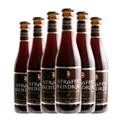 Cerveza Halve Maan Straffe Hendrik Quadruple Malt — Cuádruple Malta Botellín Tercio 33 cl (Caja de 6 unidades)