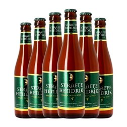 Cerveza Halve Maan Straffe Hendrik Tripel Malt — Triple Malta Botellín Tercio 33 cl (Caja de 6 unidades)