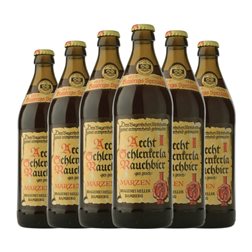 Cerveza Heller Brau Trum Aecht Schlenkerla Marzen Rauchbier Botella Medium 50 cl (Caja de 6 unidades)