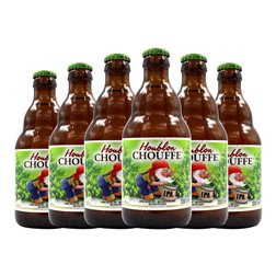 Cerveza Chouffe Houblon IPA — India Pale Ale Botellín Tercio 33 cl (Caja de 6 unidades)