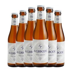 Cerveza Huyghe Averbode Botellín Tercio 33 cl (Caja de 6 unidades)