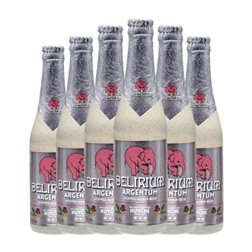 Cerveza Huyghe Delirium Argentum Botellín Tercio 33 cl (Caja de 6 unidades)