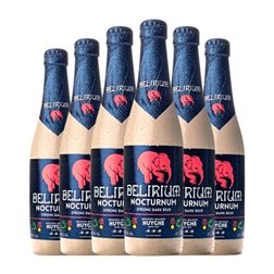 Cerveza Huyghe Delirium Nocturnum Botellín Tercio 33 cl (Caja de 6 unidades)