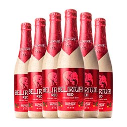 Cerveza Huyghe Delirium Red Ale — Roja Botellín Tercio 33 cl (Caja de 6 unidades)