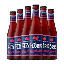 Cerveza Huyghe Floris Botellín Tercio 33 cl Frambuesa (Caja de 6 unidades)