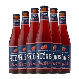 Cerveza Huyghe Floris Botellín Tercio 33 cl Fresa (Caja de 6 unidades)