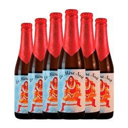 Cerveza Huyghe Mère Noel Botellín Tercio 33 cl (Caja de 6 unidades)