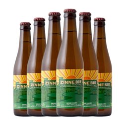 Cerveza La Senne Zinnebir Botellín Tercio 33 cl (Caja de 6 unidades)
