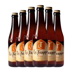 Cerveza La Trappe 8º Botellín Tercio 33 cl (Caja de 6 unidades)