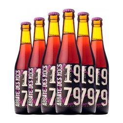 Cerveza L'Abbaye des Rocs Brown Ale — Tostada 75 cl (Caja de 6 unidades)