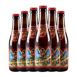 Cerveza L'Abbaye des Rocs Montagnarde Botellín Tercio 33 cl (Caja de 6 unidades)