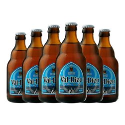 Cerveza L'Abbaye du Val-Dieu Blonde — Rubia Botellín Tercio 33 cl (Caja de 6 unidades)