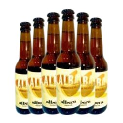 Cerveza L'Albera Alba Artesanal Botellín Tercio 33 cl (Caja de 6 unidades)
