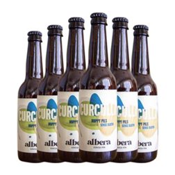 Cerveza L'Albera Curculla Artesanal Botellín Tercio 33 cl (Caja de 6 unidades)
