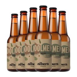 Cerveza L'Albera Dolmen Artesanal Botellín Tercio 33 cl (Caja de 6 unidades)