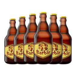 Cerveza Lefebvre Barbar Botellín Tercio 33 cl (Caja de 6 unidades)