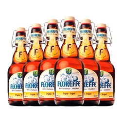 Cerveza Lefebvre Floreffe Triple Malt — Triple Malta Botellín Tercio 33 cl (Caja de 6 unidades)