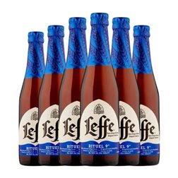 Cerveza Leffe 9º Botellín Tercio 33 cl (Caja de 6 unidades)