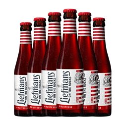 Cerveza Liefmans Botellín 25 cl Fruity — Afrutado (Caja de 6 unidades)