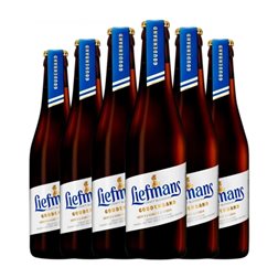 Cerveza Liefmans Goudenband Botellín Tercio 33 cl (Caja de 6 unidades)