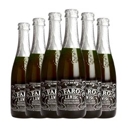 Cerveza Lindemans Faro Botellín Tercio 35 cl (Caja de 6 unidades)