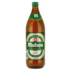 Cerveza Mahou Clásica 1 L (Pack 6 und)