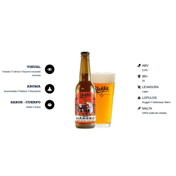 Märzen beer 'Yakka'-detalle