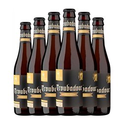 Cerveza Musketeers Troubadour Imperial, Stout Botellín Tercio 33 cl (Caja de 6 unidades)