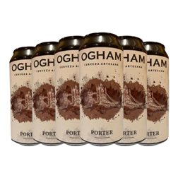 Cerveza Ogham Porter Artesanal Lata Medium 50 cl (Caja de 6 unidades)