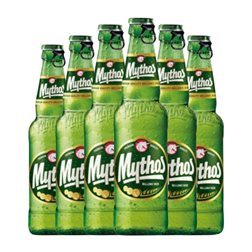 Cerveza Olympic. Mythos Botellín Tercio 33 cl (Caja de 6 unidades)