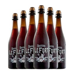 Cerveza Omer Vander Ghinste Lefort Dark Ale — Oscura 75 cl (Caja de 6 unidades)