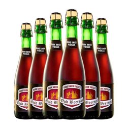 Cerveza Oud Beersel Kriek Media Botella 37 cl (Caja de 6 unidades)