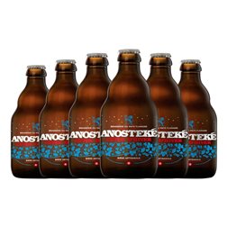 Cerveza Pays Flamand. Anosteke Hiver Cuvée Botellín Tercio 33 cl (Caja de 6 unidades)