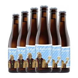Cerveza Saint Bernardus Witbier Botellín Tercio 33 cl (Caja de 6 unidades)