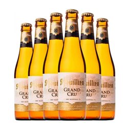 Cerveza Saint Feuillien Grand Cru Botellín Tercio 33 cl (Caja de 6 unidades)