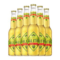 Cerveza Salitos Botellín Tercio 33 cl Tequila (Caja de 6 unidades)