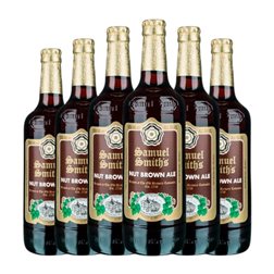 Cerveza Samuel Smith Nut Brown Ale — Tostada Botellín Tercio 35 cl (Caja de 6 unidades)