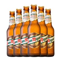 Cerveza San Miguel Botellín Tercio 33 cl (Caja de 6 unidades)