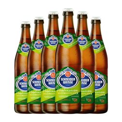 Cerveza Schneider & Sohn Hopfen Tap 5 Weissbier — Blanca Botella Medium 50 cl (Caja de 6 unidades)