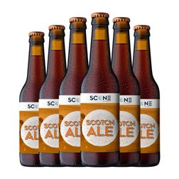Cerveza Scone Scotch Ale Botellín Tercio 33 cl (Caja de 6 unidades)