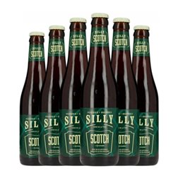 Cerveza Silly Scotch Botellín Tercio 33 cl (Caja de 6 unidades)