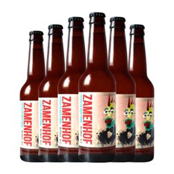 Cerveza Speranto Zamenhof Botellín Tercio 33 cl (Caja de 6 unidades)