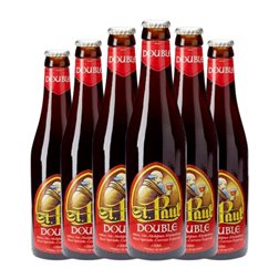 Cerveza Sterkens Saint Paul Double Malt — Doble Malta Botellín Tercio 33 cl (Caja de 6 unidades)