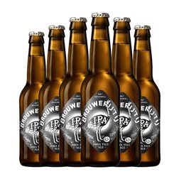 Cerveza T IJ IPA — India Pale Ale Botellín Tercio 33 cl (Caja de 6 unidades)