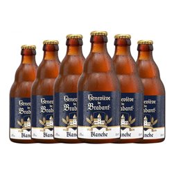 Cerveza Timmermans Genevieve de Brabant Blanche — Blanca Botellín Tercio 33 cl (Caja de 6 unidades)